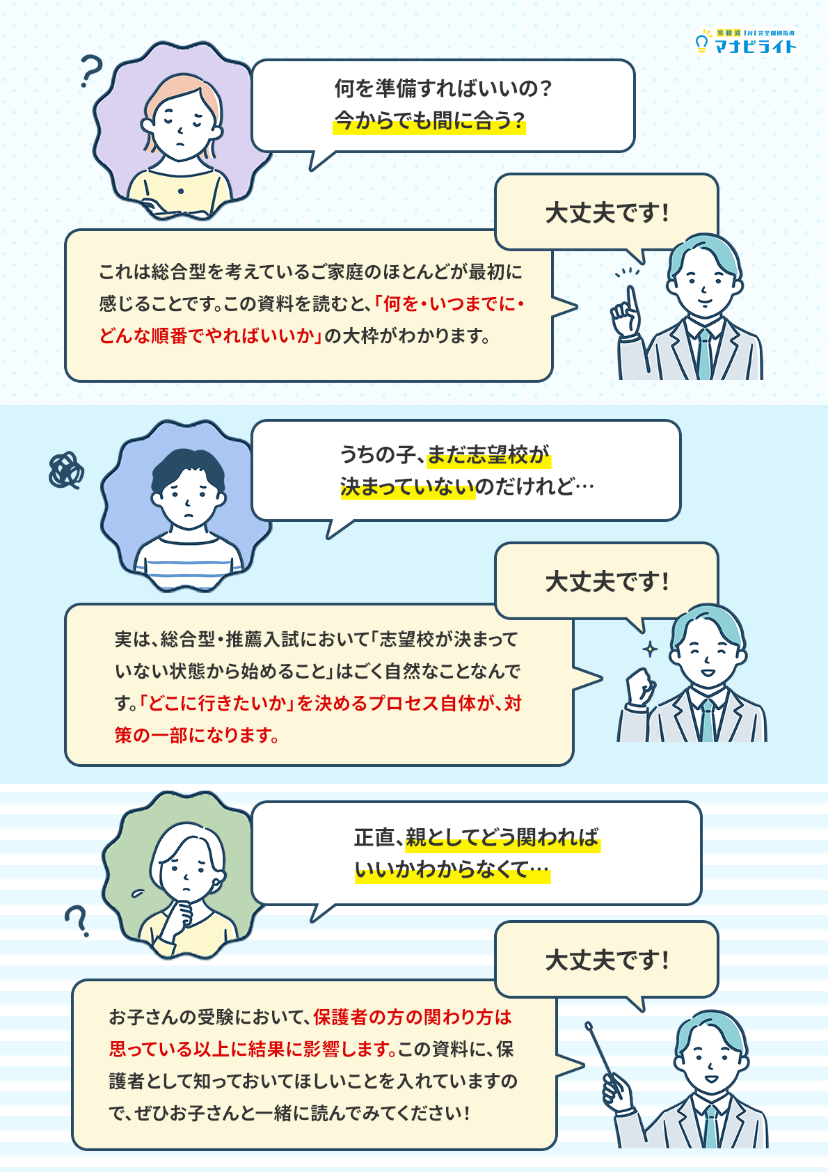何を準備すればいいの