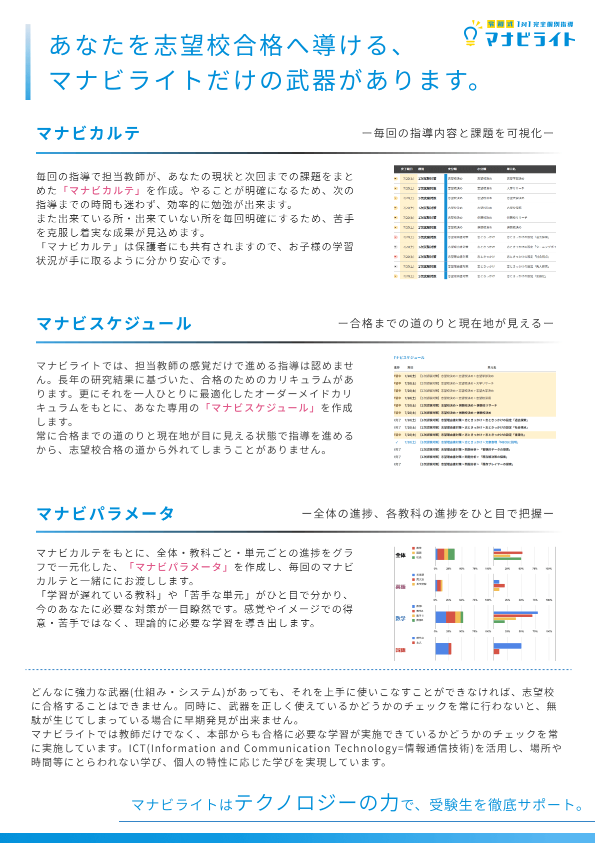 マナビライトだけの武器