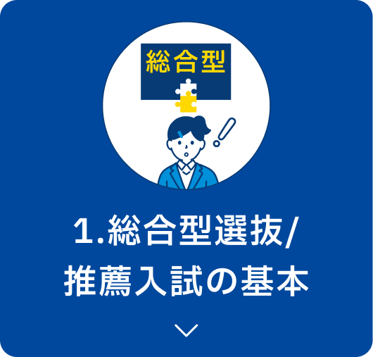 1.総合型選抜/推薦入試の基本