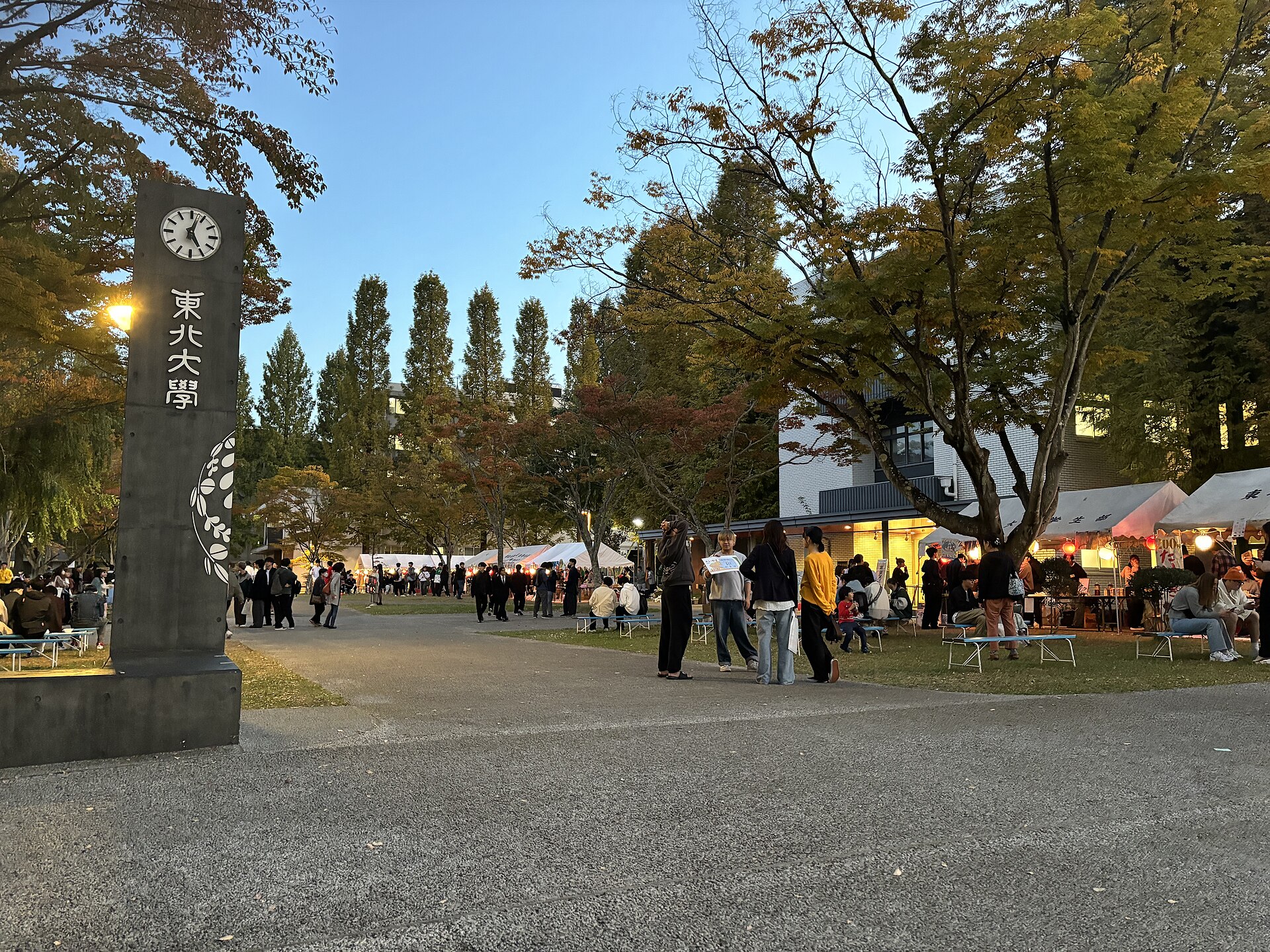 東北大学のキャンパス (出典: Wikimedia Commons)