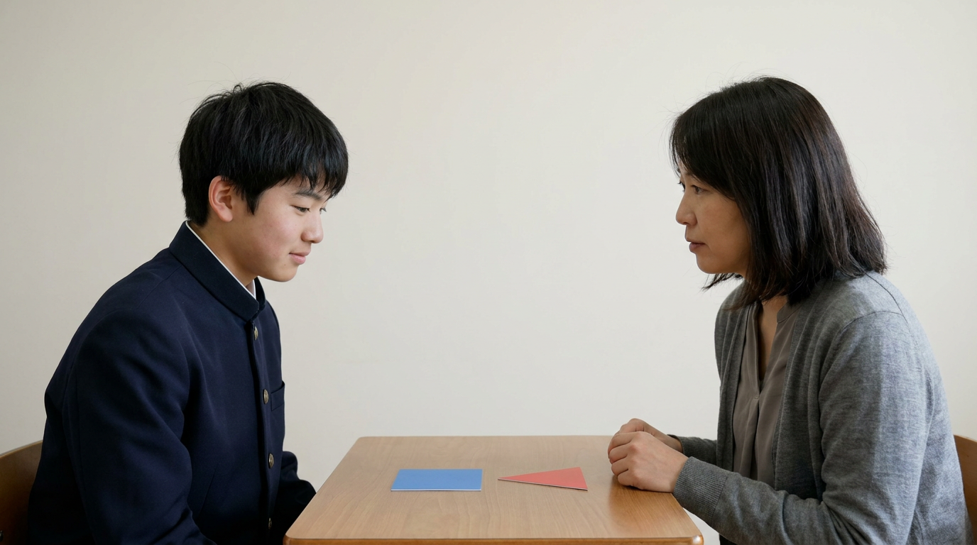 AO入試B方式は、評定4.5を満たした先の学習計画が重要ですに向けて準備する高校生