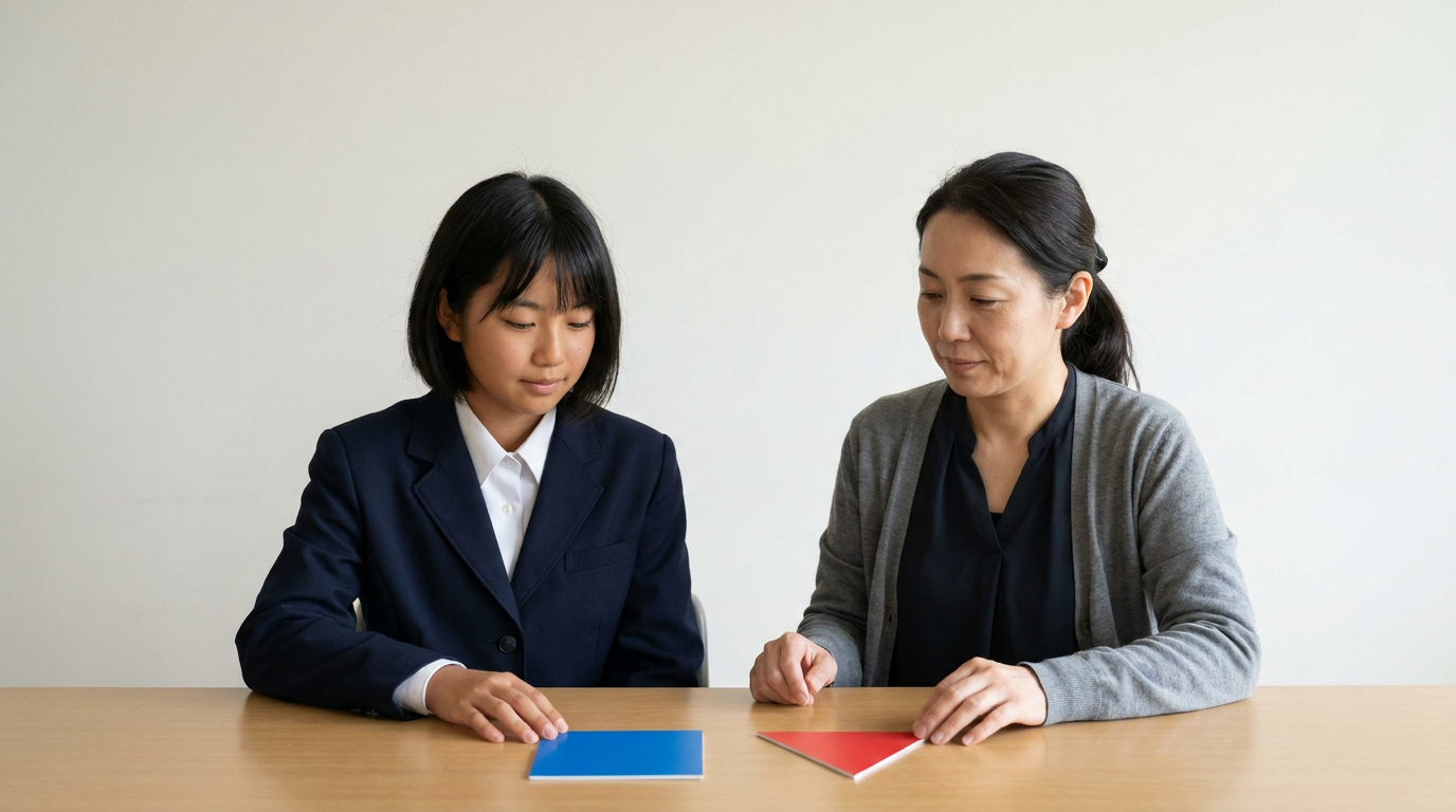 最初に確認する条件は、評定だけではありませんに向けて準備する高校生