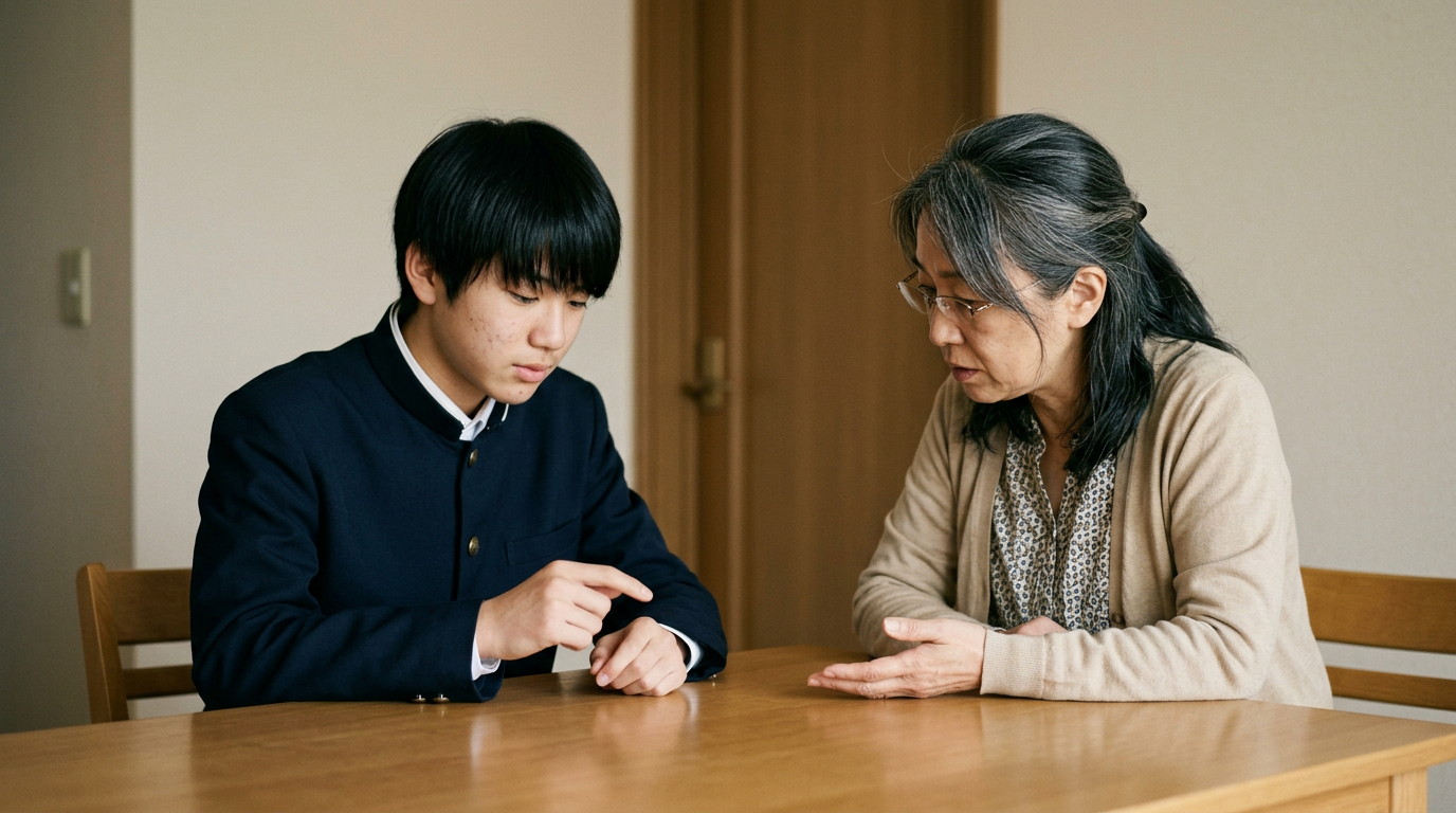 「料理が好き」から、食栄養学科で確かめたい問いへ進みますに向けて準備する高校生
