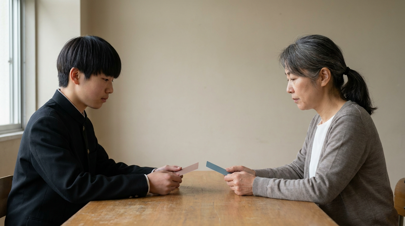 卒業時期・評定・欠席は、高校の記録で確認しますに向けて準備する高校生