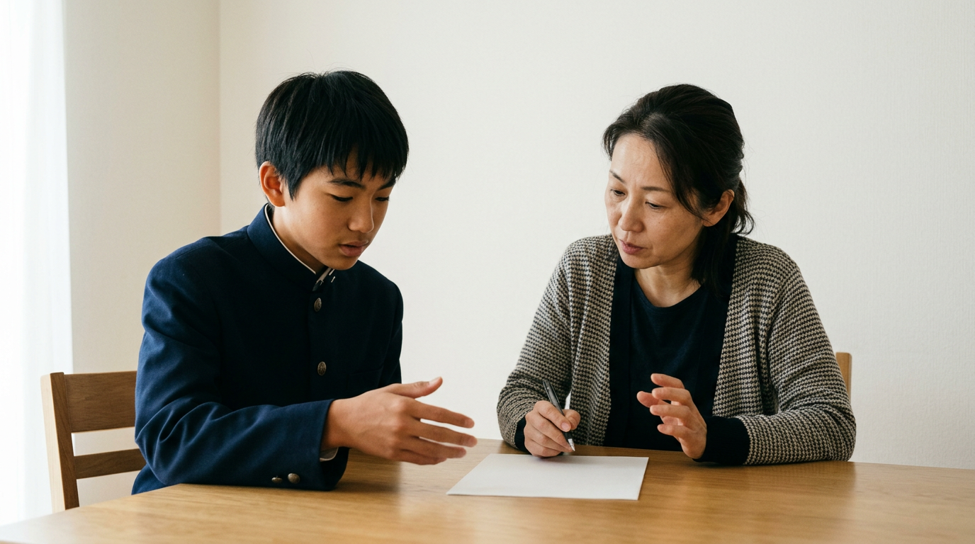 留学や転校の経験がある人は、学校歴を先に整理しますに向けて準備する高校生