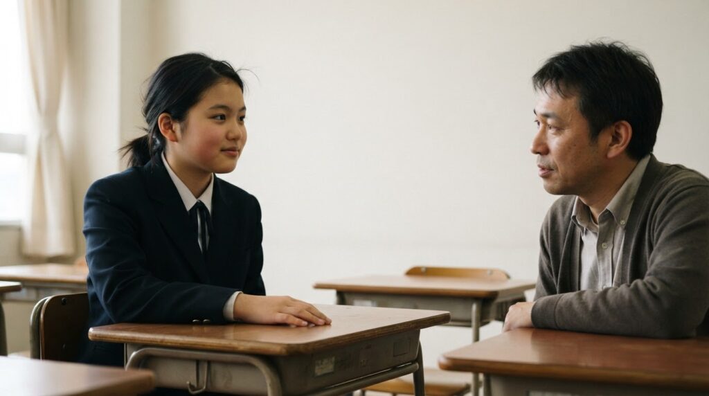 AC入試は自己推薦、推薦入試は学校長の推薦に基づきますに向けて準備する高校生