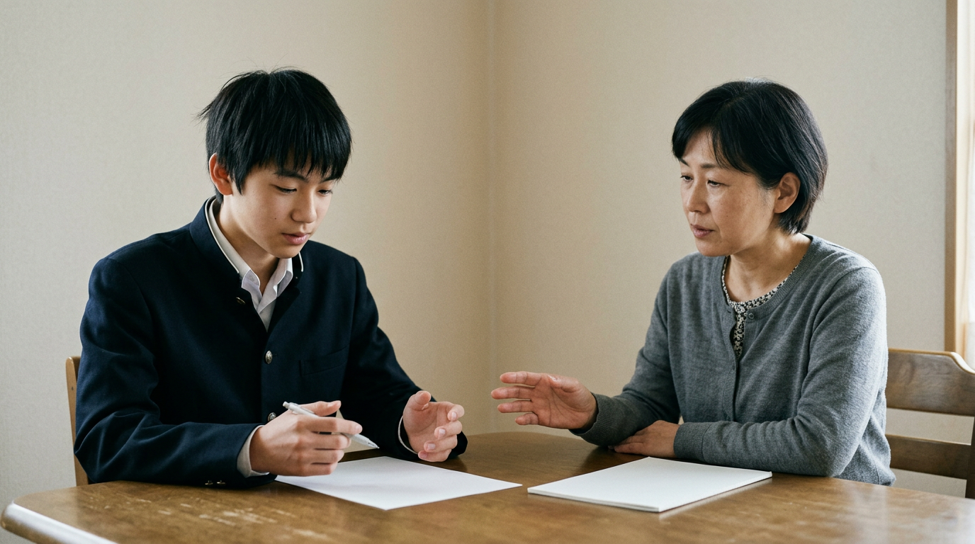 卒業生子弟・子女入試は、親族の証明と履修条件が必要ですに向けて準備する高校生