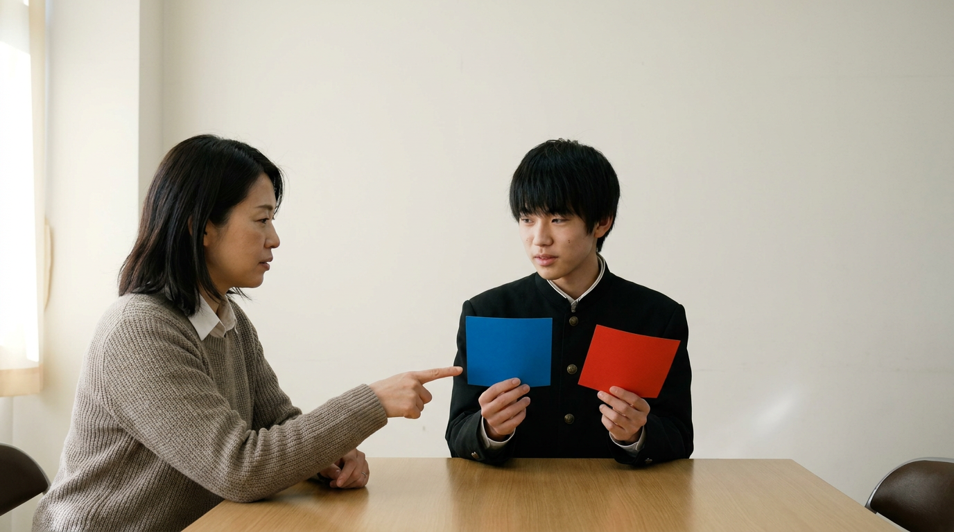 評定の最低値が見当たらなくても、学校の成績を軽く扱いませんに向けて準備する高校生