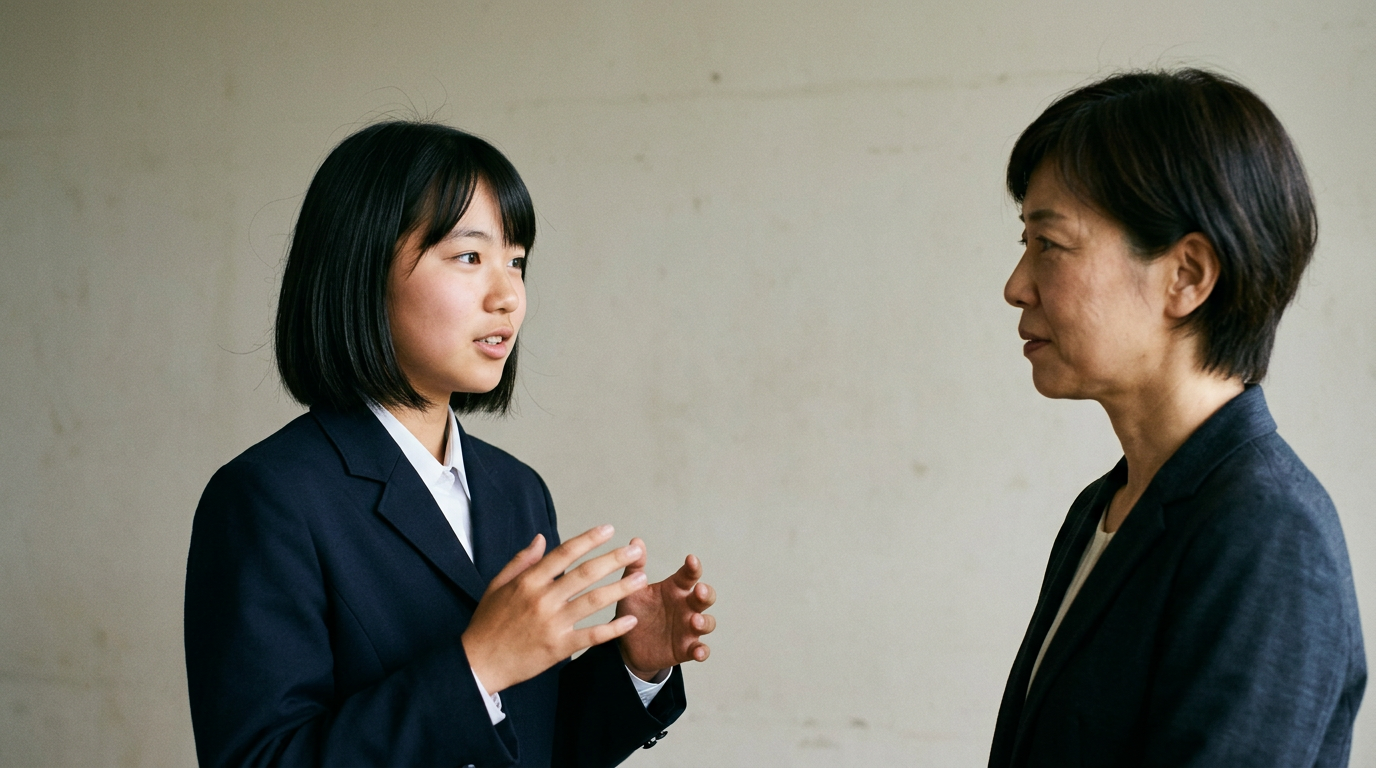 選考スケジュールに向けて準備する高校生