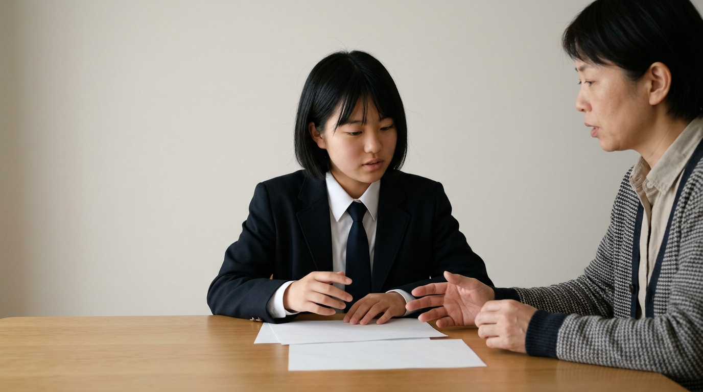 専願と併願で、出願前の判断が変わりますに向けて準備する高校生