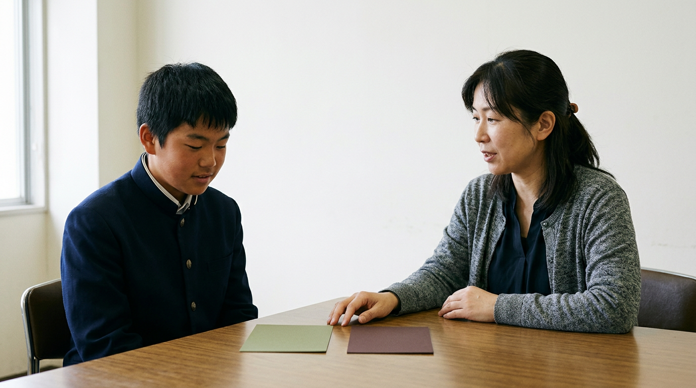 一律の評定平均の数値基準がなくても、調査書は審査資料ですに向けて準備する高校生