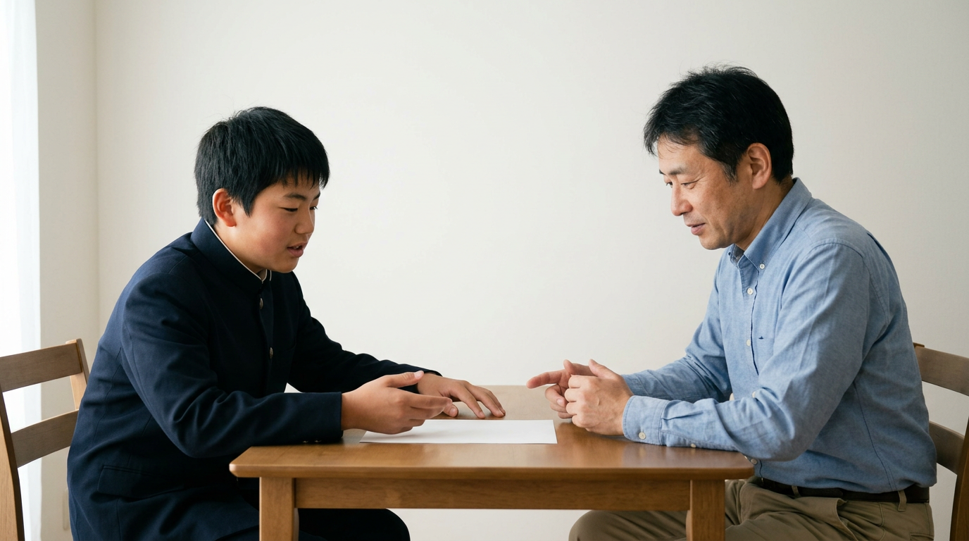 海外経験があるだけでは、Bの資格を満たしませんに向けて準備する高校生