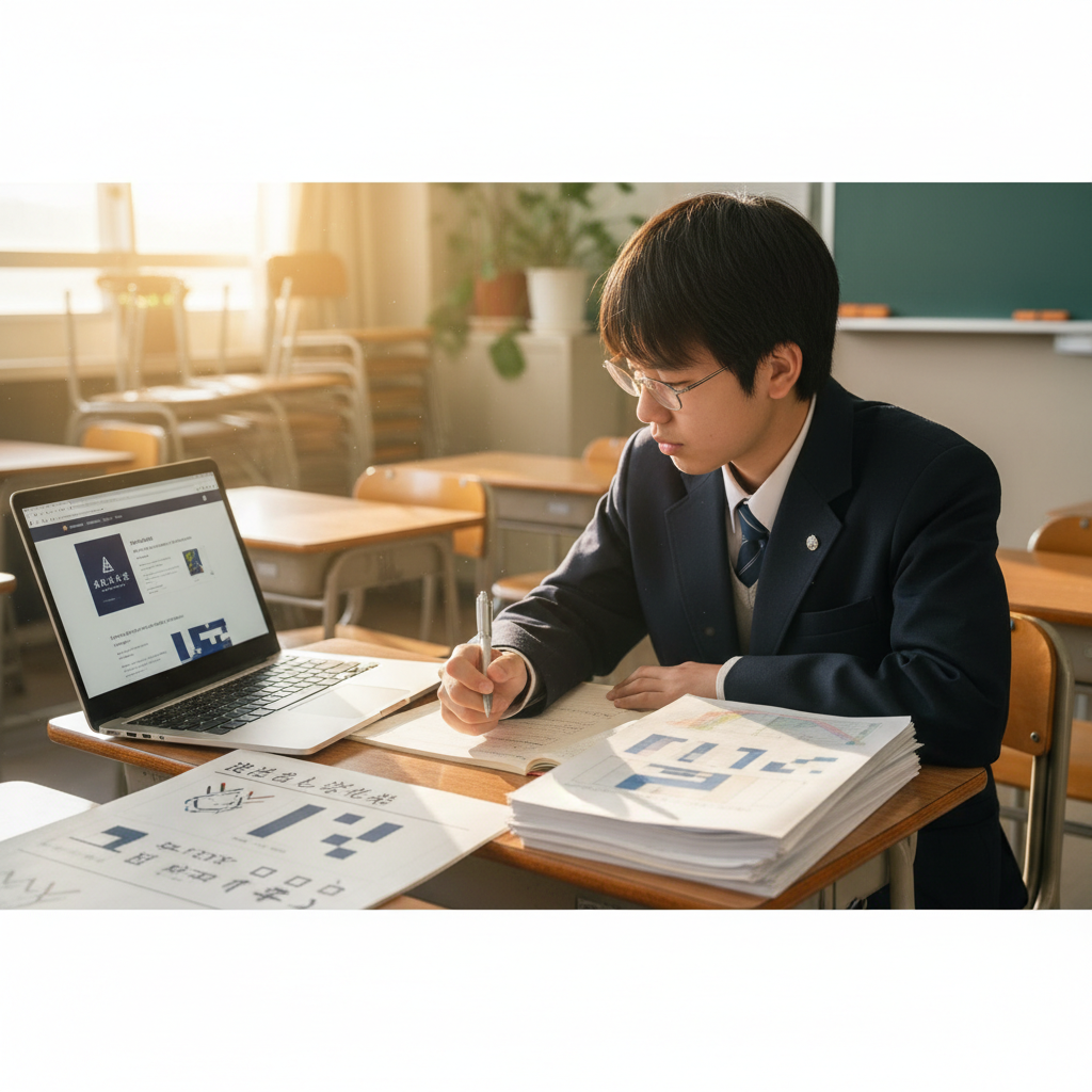 立教大学 理学部の出願条件と募集要項を確認する高校生