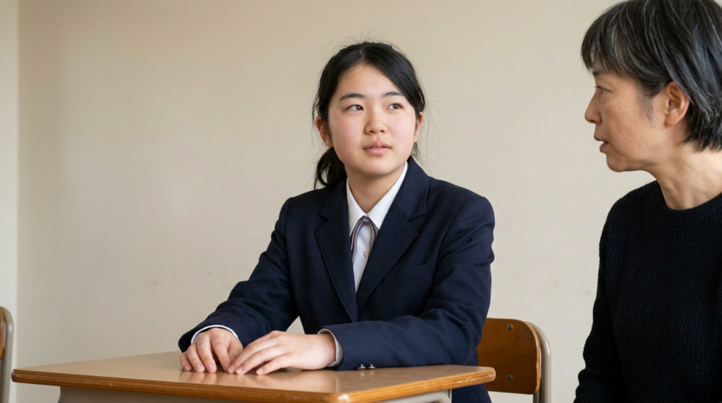 「推薦」という検索語から、正式な入試方式を確かめますに向けて準備する高校生