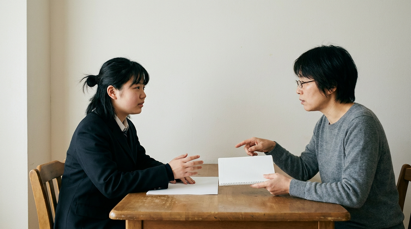 費用や生活の見通しは、家族と早めに確認しますに向けて準備する高校生