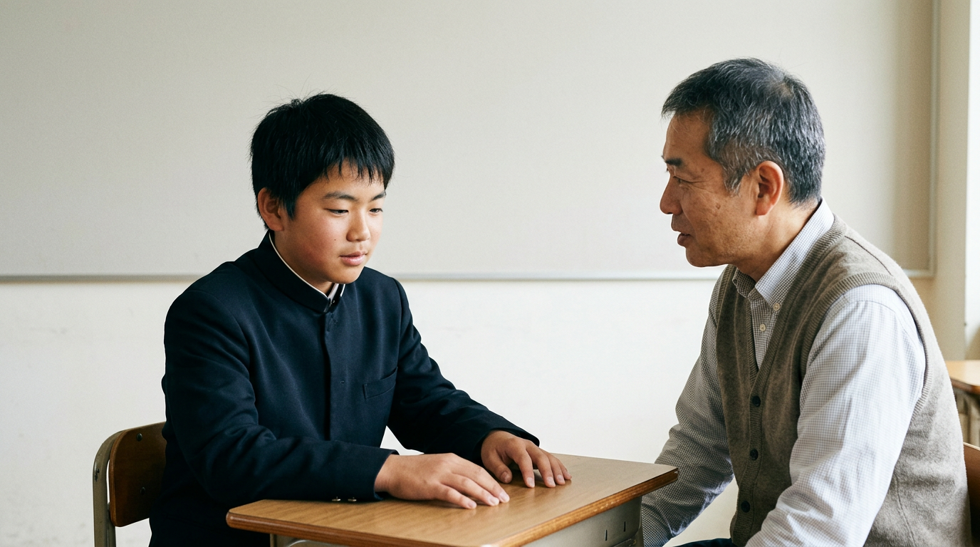 任意書類は、必須書類の代わりにはなりませんに向けて準備する高校生