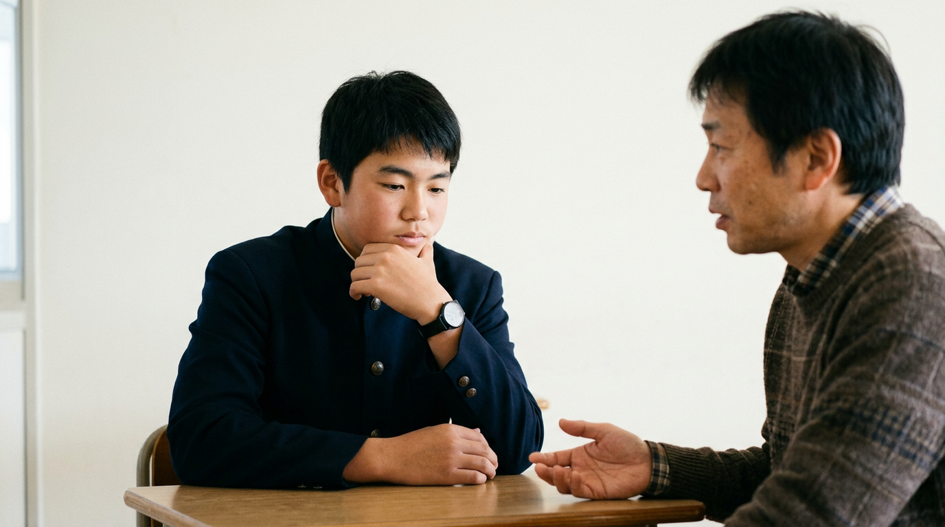 文系・理系のどちらか一方に閉じない学びを確認しますに向けて準備する高校生