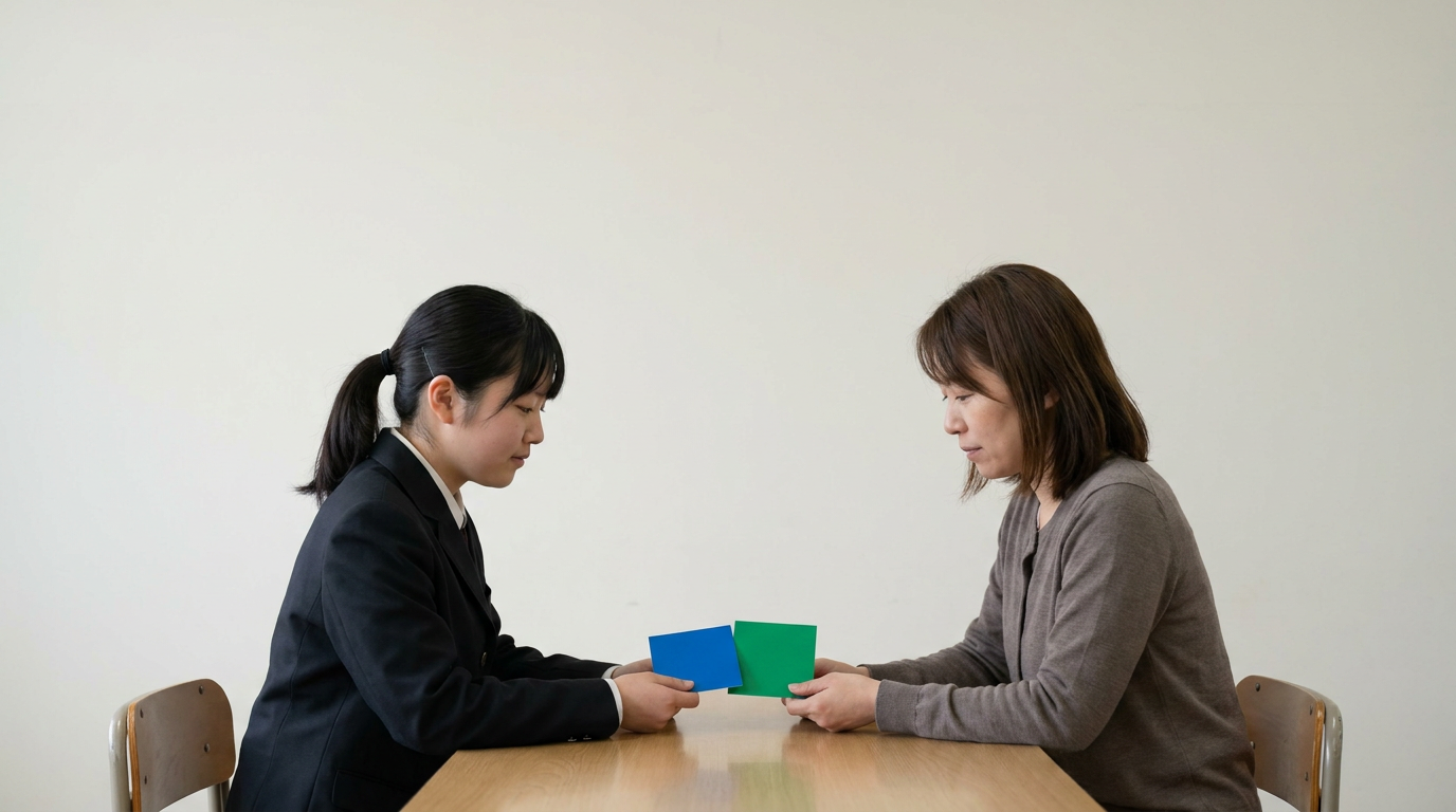 評定の条件がないことと、学業を見ないことは別ですに向けて準備する高校生