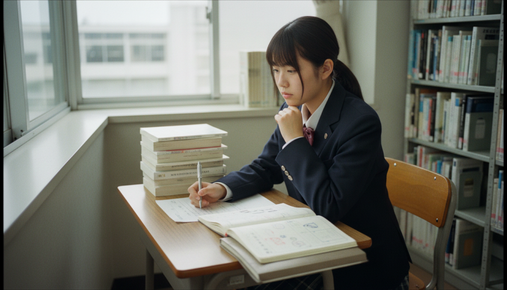 一般選抜は対象外でも、推薦に必要な共通テストは確認しますに向けて準備する高校生