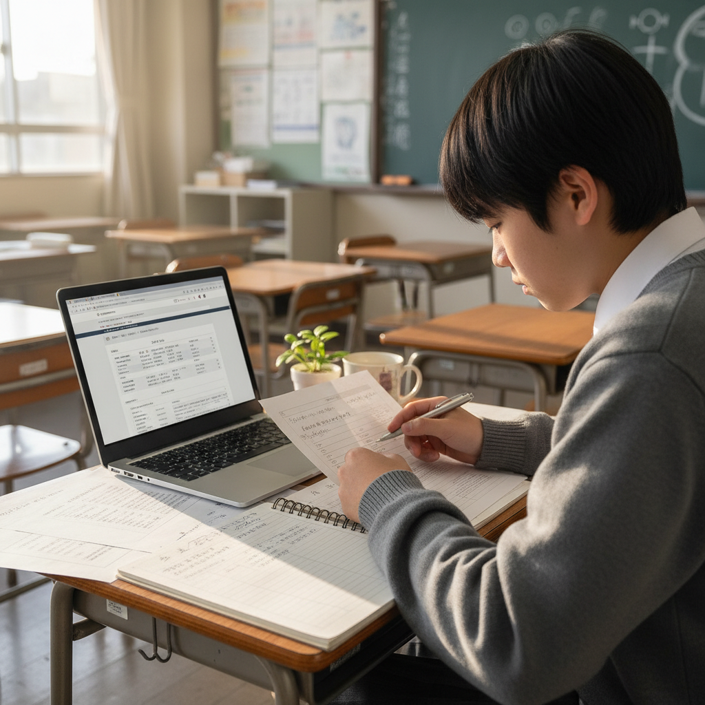 中央大学 経済学部の出願条件と募集要項を確認する高校生