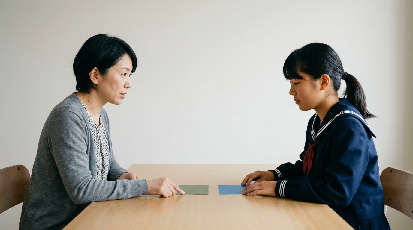 募集は12名で、学校長の推薦が必要ですに向けて準備する高校生