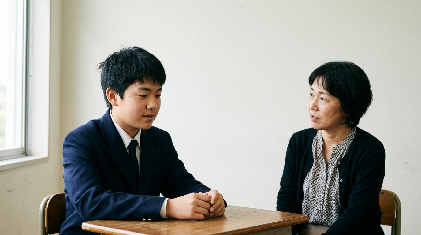 推薦要件(3)は国際活動と学力の両方を確かめるに向けて準備する高校生