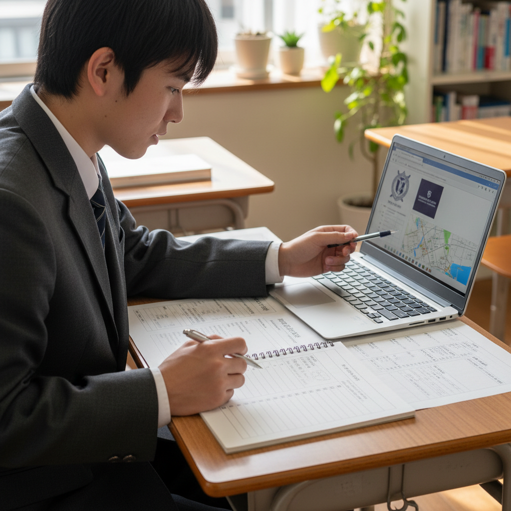 大阪公立大学 獣医学部の出願条件と募集要項を確認する高校生