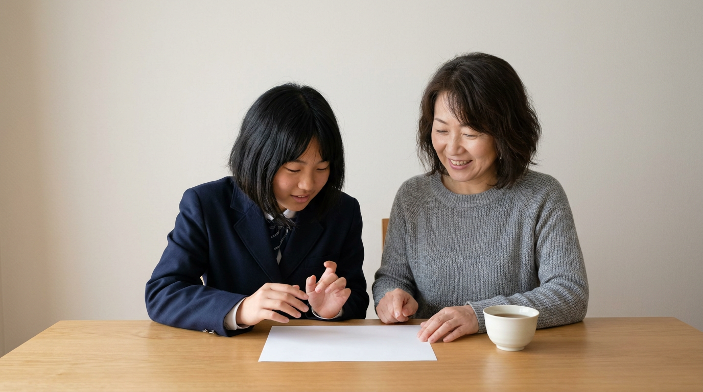 合格発表後にも、2段階の入学手続きがありますに向けて準備する高校生