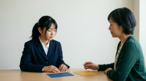 今回確認する方式と、必要になる準備に向けて準備する高校生