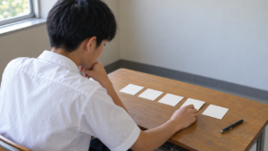 1200字の志望理由書を5つの役割に分けて考える高校生