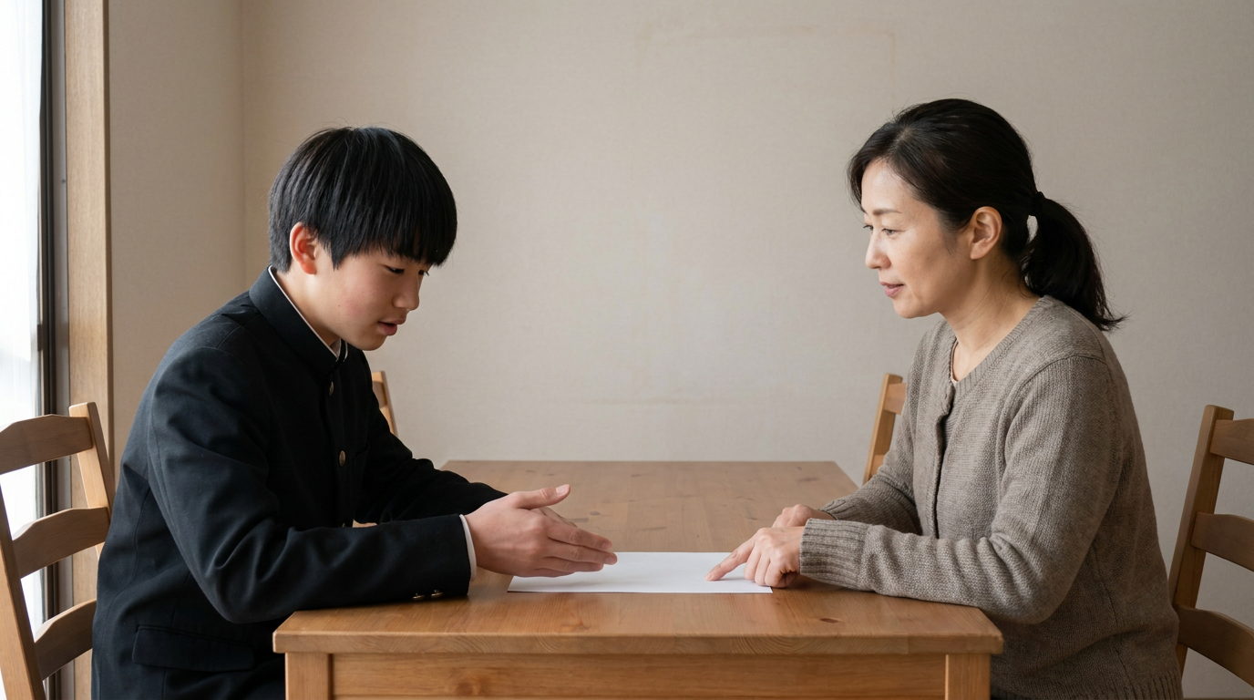 身近な経験を社会全体の結論に広げすぎないに向けて準備する高校生