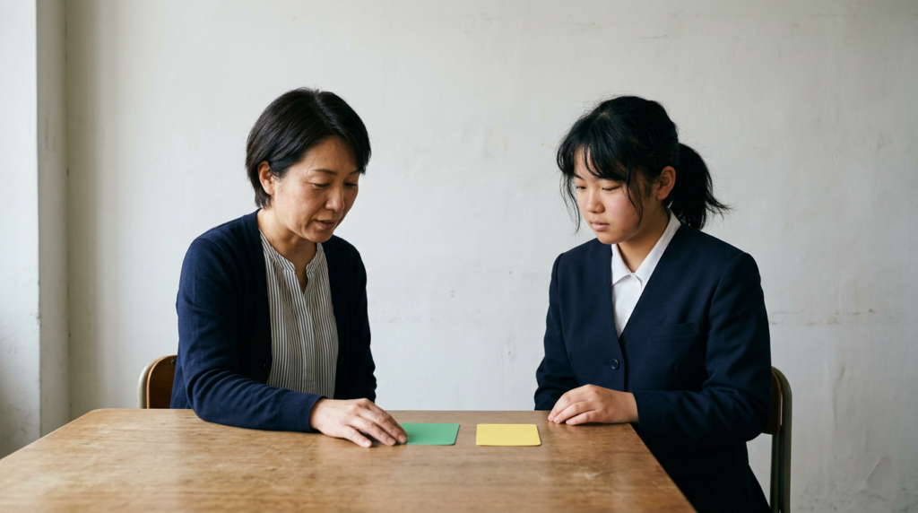カトリック高等学校対象特別入試の出願条件に向けて準備する高校生