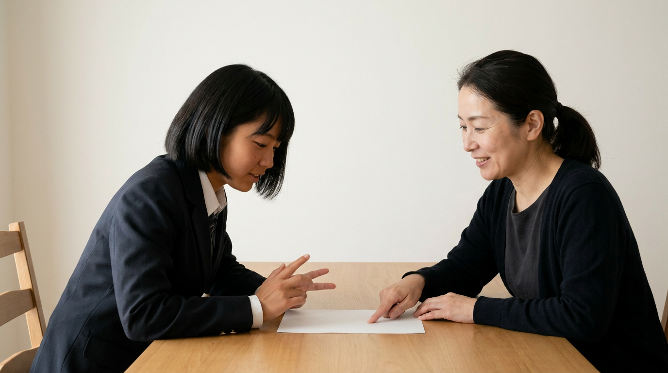 出願日程は、自分の作業と依頼先の待ち時間を分けますに向けて準備する高校生