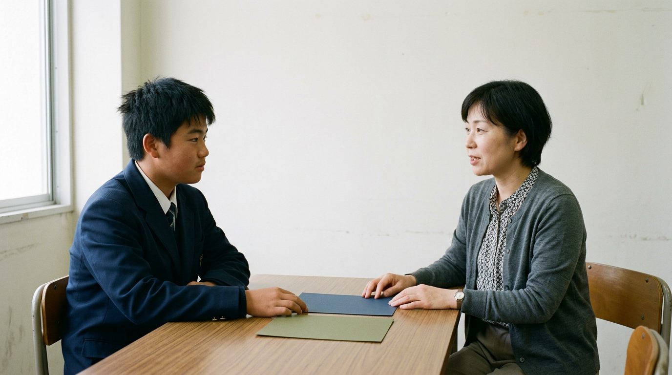 卒業時期と成績の集計時点も条件の一部ですに向けて準備する高校生