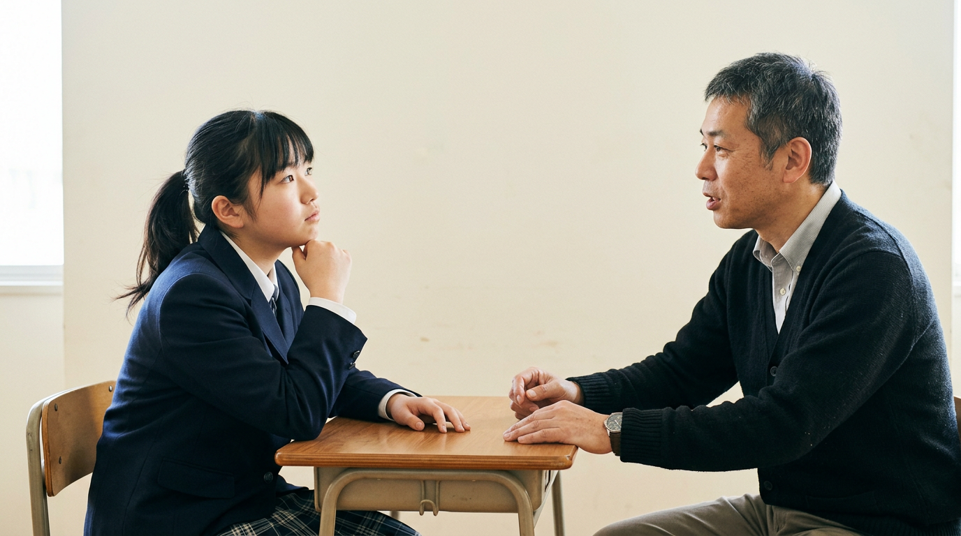 「推薦」という呼び方だけで条件を探さないに向けて準備する高校生