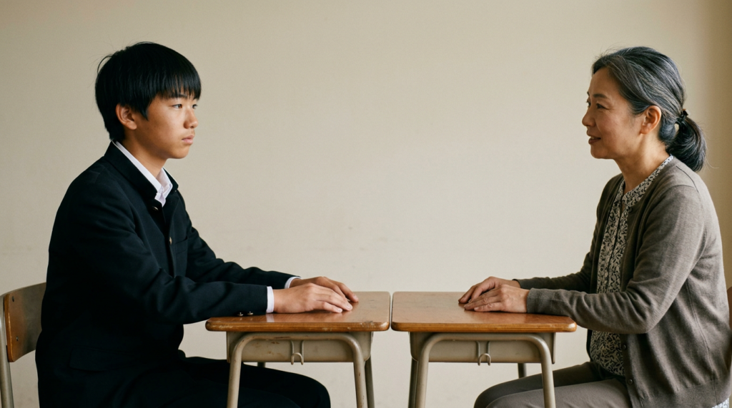 「自己推薦」は、学校長の推薦がなくても出願できる方式ですに向けて準備する高校生