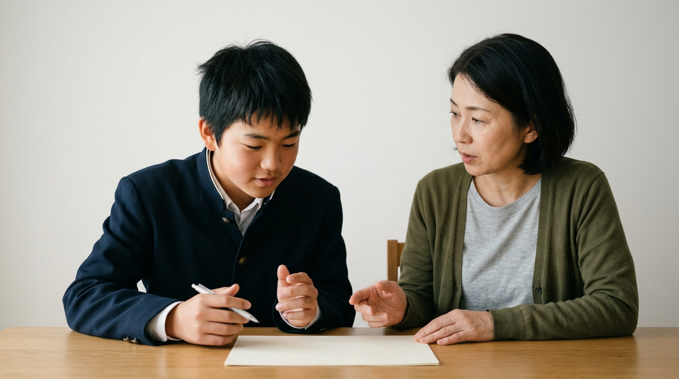 配慮が必要な場合にも、出願より前の相談期限がありますに向けて準備する高校生