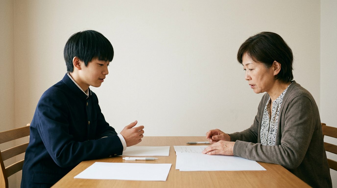 第一志望での入学を前提に、併願の扱いを読みますに向けて準備する高校生