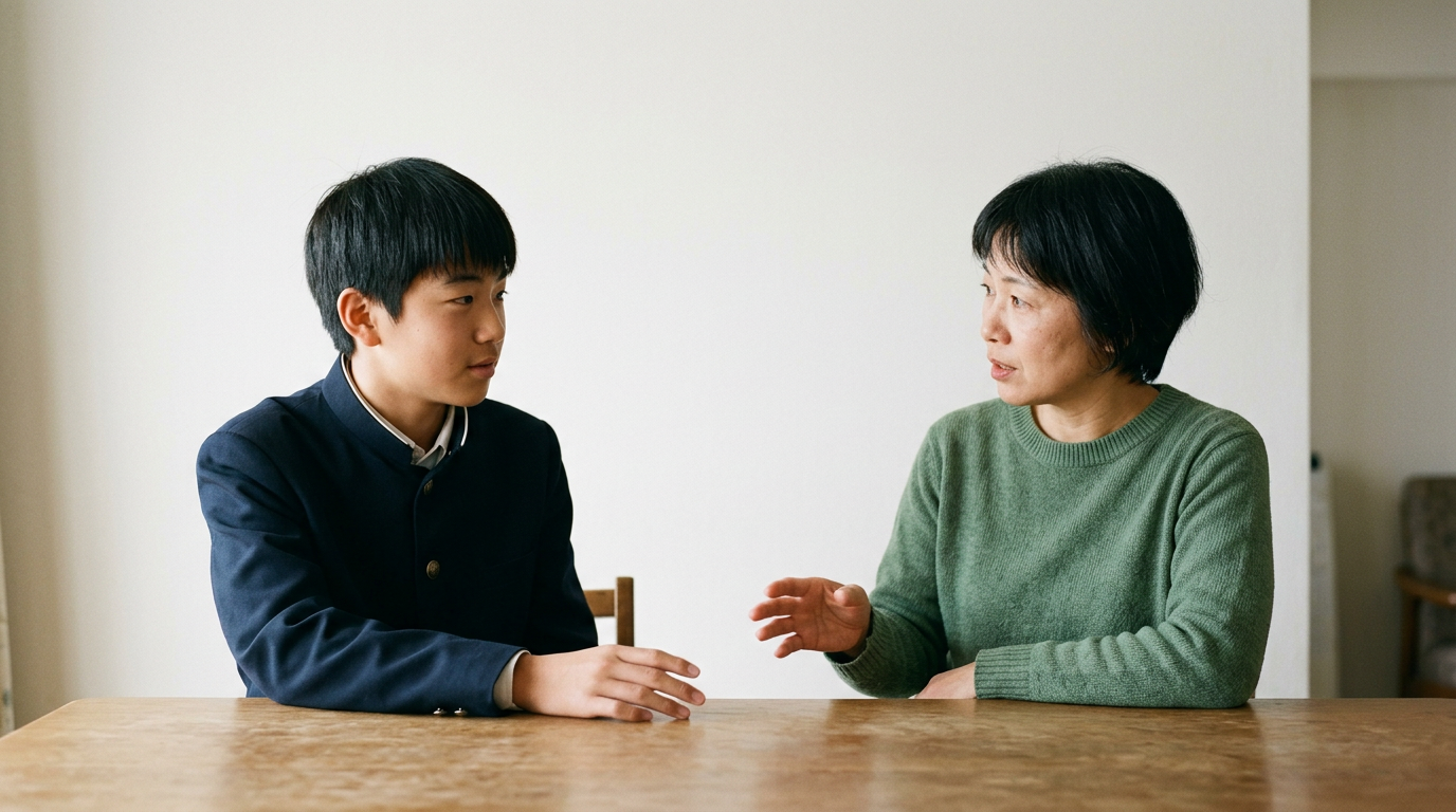 合格発表と入学手続は、別の予定として残しますに向けて準備する高校生