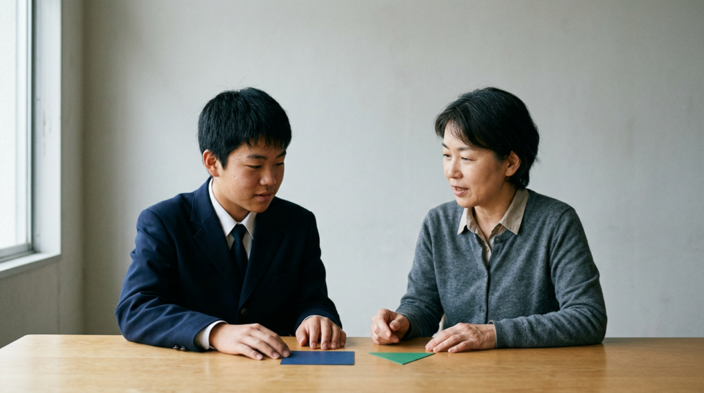 附属高等学校推薦は、在籍高校で条件を確認しますに向けて準備する高校生