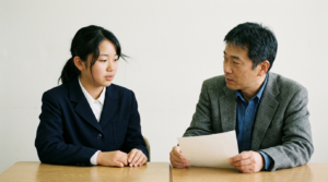 名前に推薦と入っていなくても、準備すべき内容は具体的ですに向けて準備する高校生