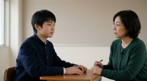 SA自己推薦入試は、対象地域への関心と学習の歩みが中心ですに向けて準備する高校生