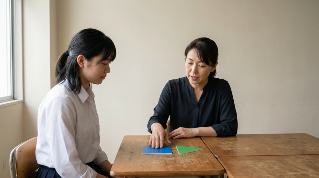 最初に確認するのは方式名より出願条件ですに向けて準備する高校生