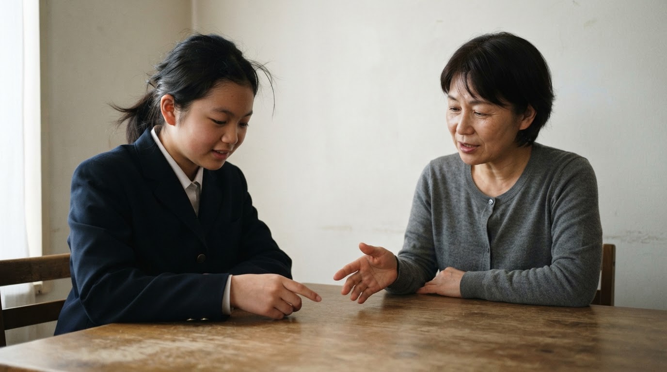 保護者・学校・外部相談を本人主体で活用するに向けて準備する高校生