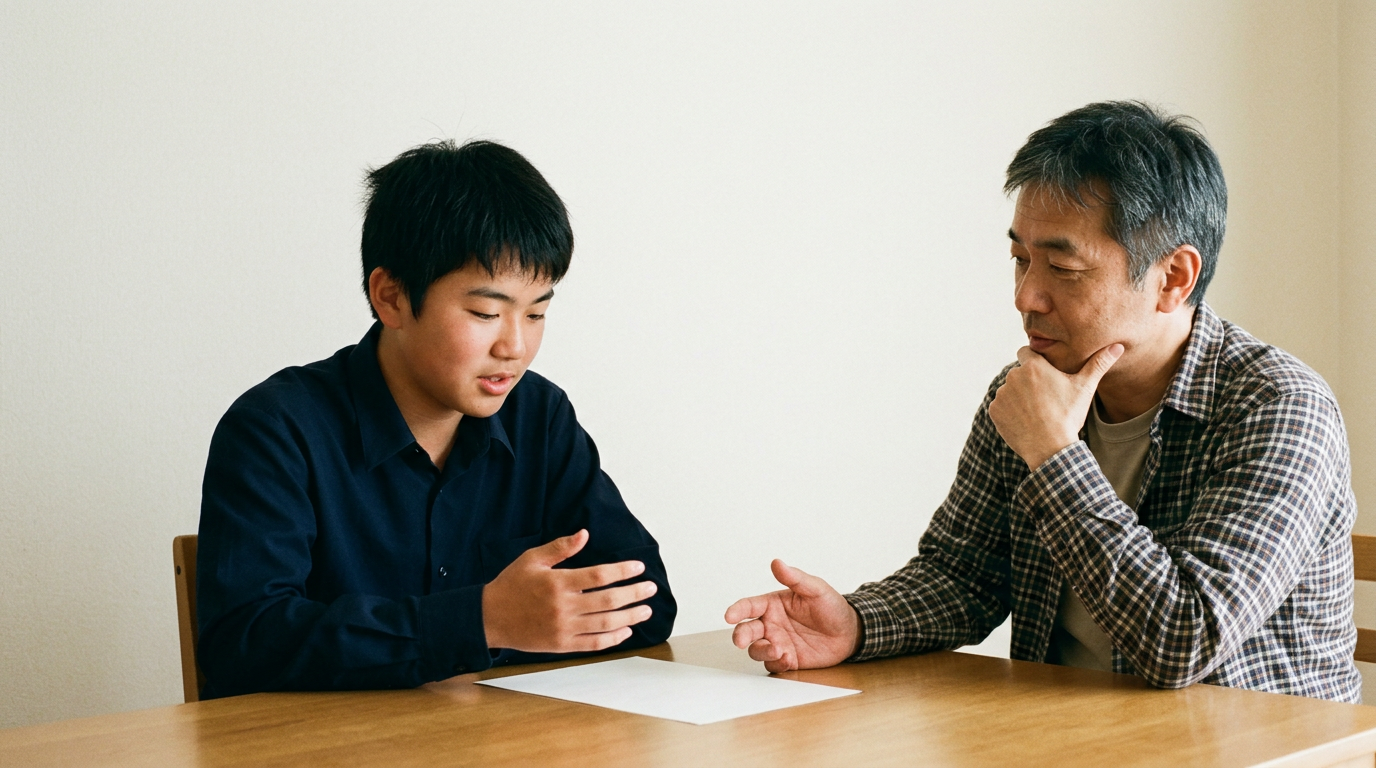 専願は、合格後の入学を前提に選びますに向けて準備する高校生